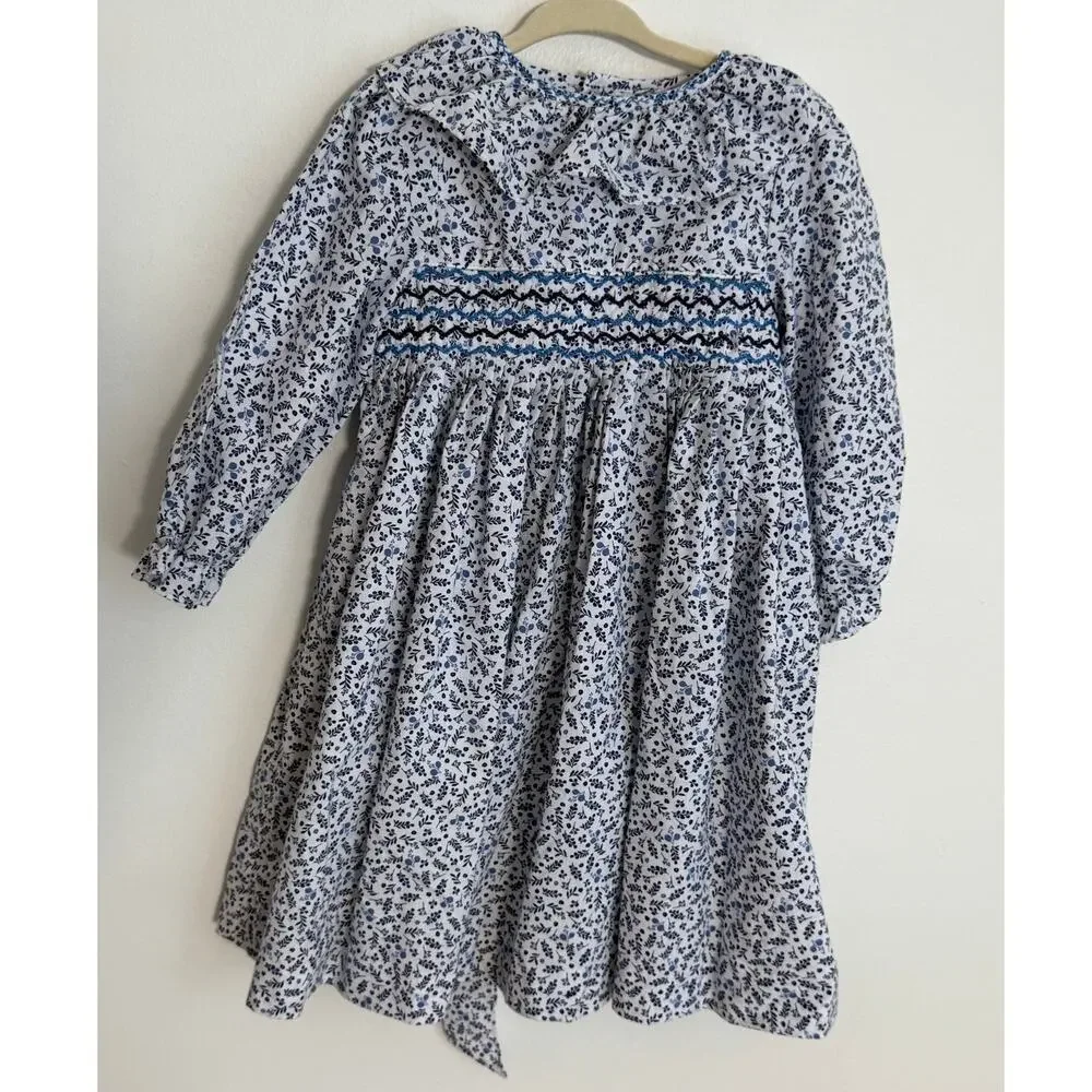 Sophie & Lucas Smocked Floral dress size 4T - Picture 1 of 3